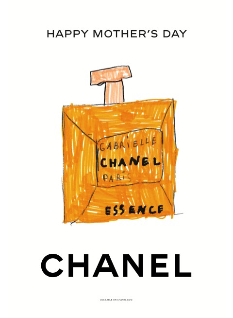 CHANEL celebrates Mother's day with children's drawings of its most iconic  products. - Numéro Netherlands