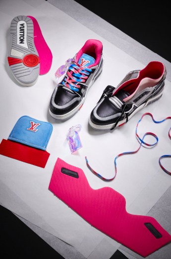 Louis Vuitton Men's Collection LV Trainer Upcycling by Virgil