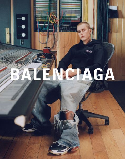 Justin Bieber Wears Balenciaga's Defender Sneaker