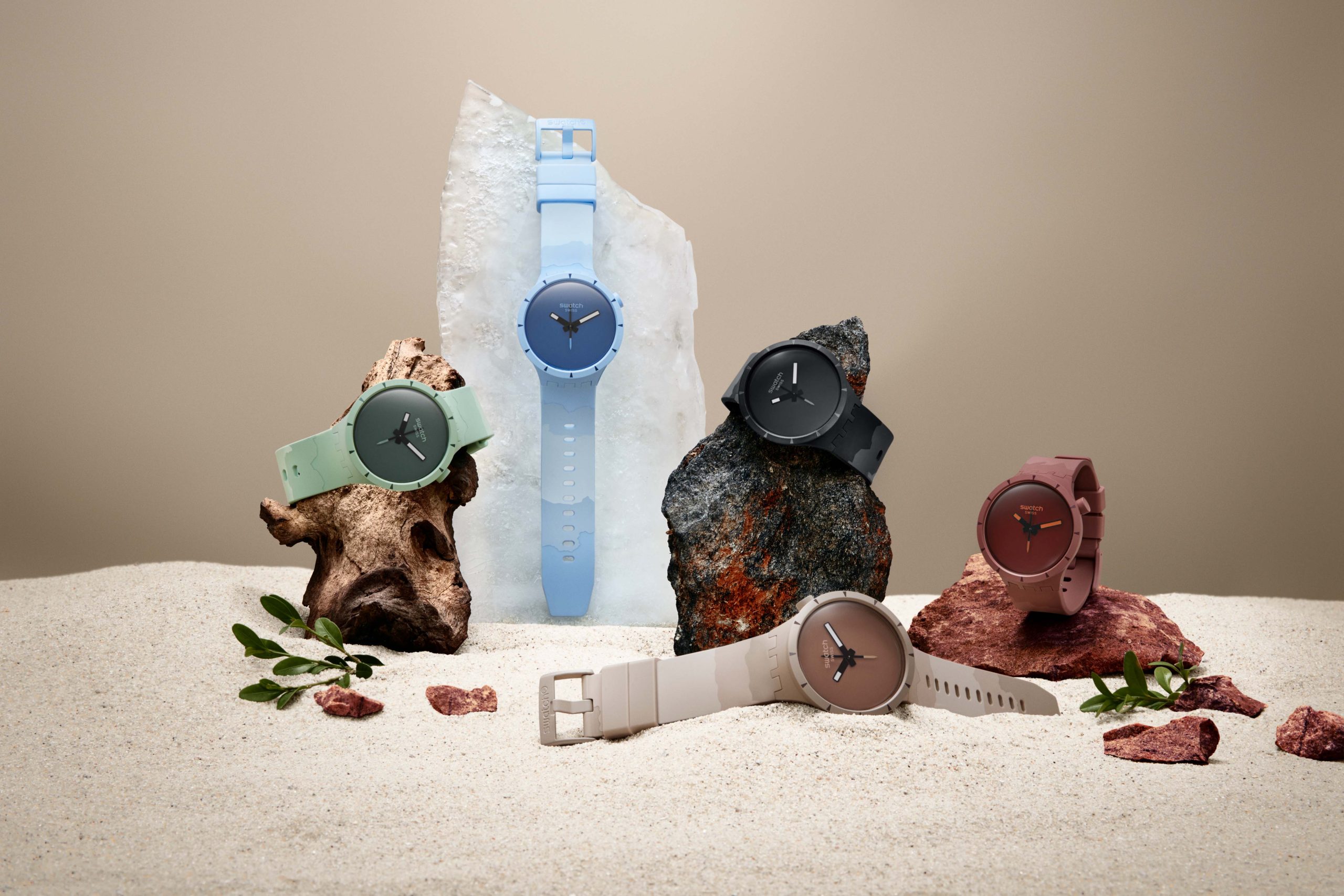 SWATCH DIALS UP THE POWER OF NATURE - Numéro Netherlands