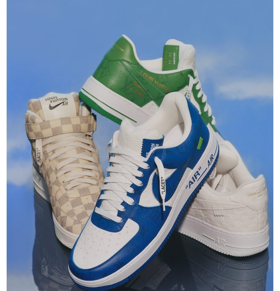 Louis Vuitton Nike Air Force 1 Low By Virgil Abloh White Green Men's -  Sneakers - US