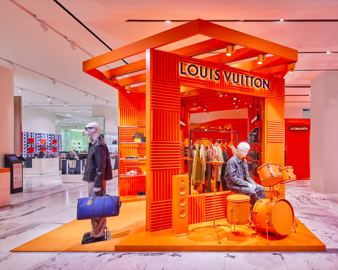 Louis Vuitton Amsterdam Bijenkorf store, Netherlands