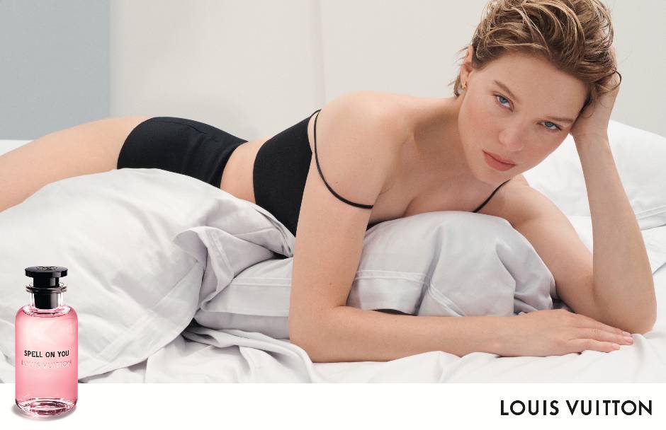 Lea Seydoux Louis Vuitton Spell On You Fragrance Campaign
