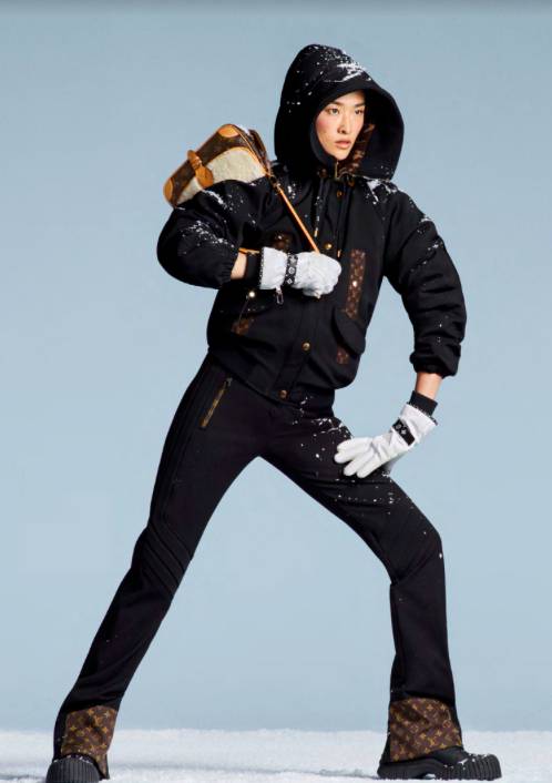 Vuitton All-Over Snow Down Jacket