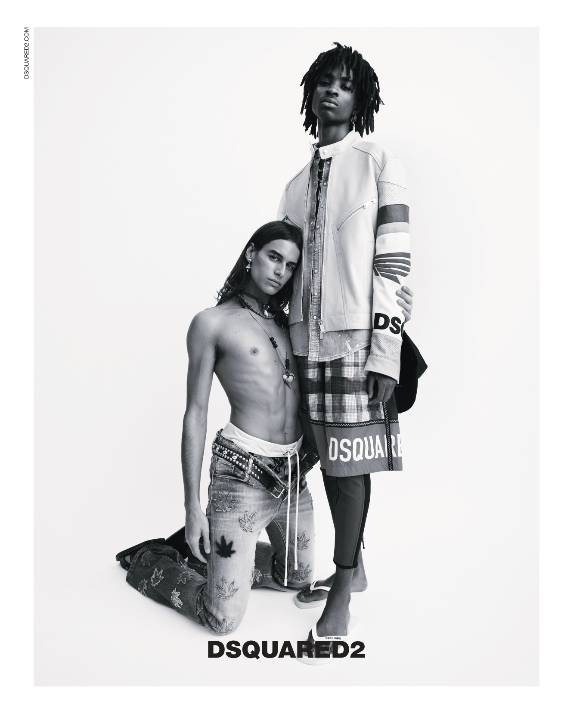 DSQUARED2'S NEWEST CAMPAIGN IS A FLUID VISUAL ANALOGE THAT QUESTIONS ...