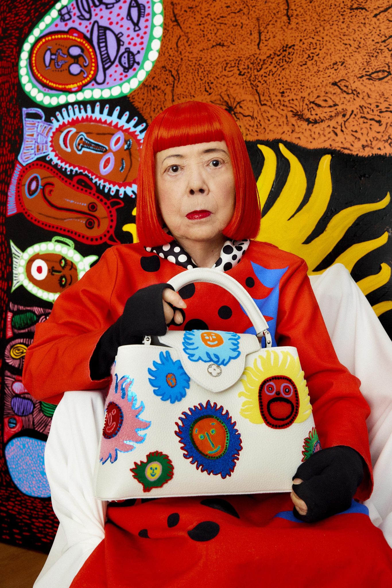 LOUIS VUITTON AND Yayoi Kusama CReATE Infinity WITH A HYPNOTIC AND  COLOURFUL COLLECTION - Numéro Netherlands