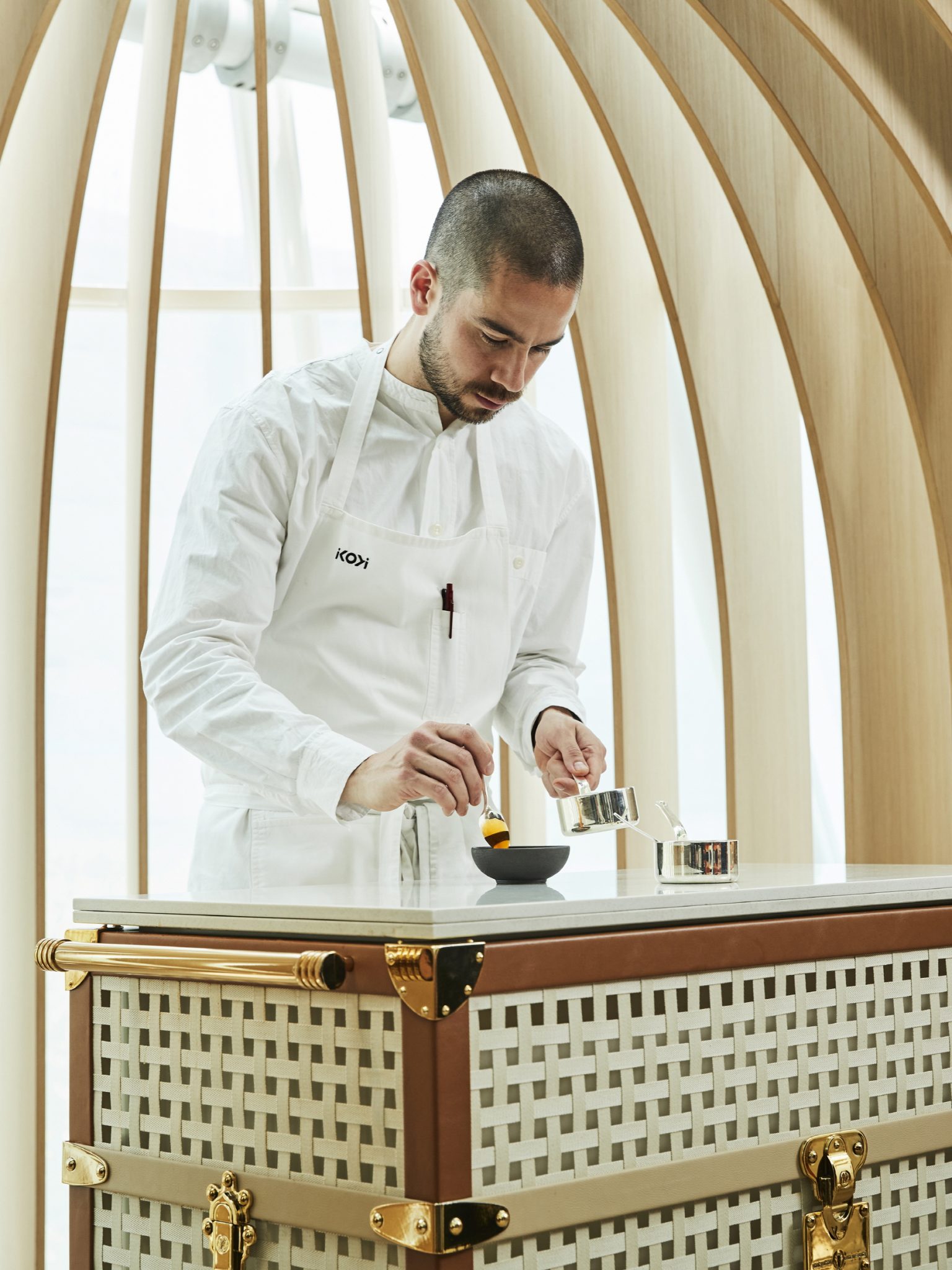 Chef from Michelin-starred Ikoyi comes to Louis Vuitton Maison Seoul