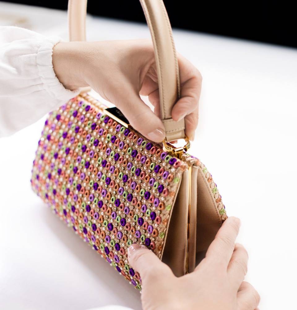 Trendy Colorblock Handbag Set Women's Stylish Zipper Double - Temu