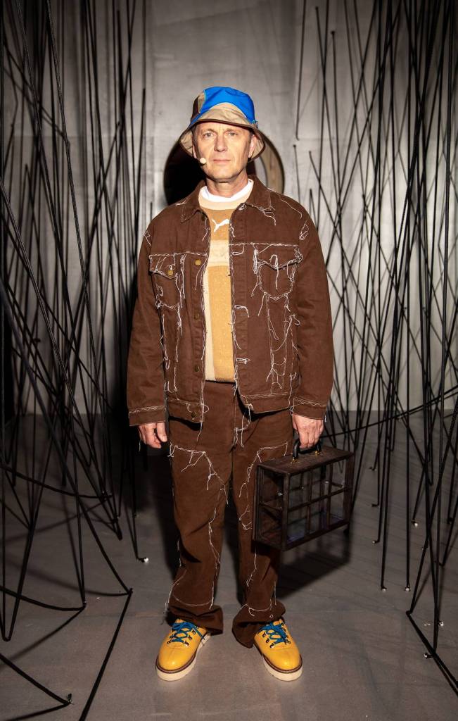 NVU Colm Dillane aka KidSuper before his first Paris Fashion Week show on  the official calandar 