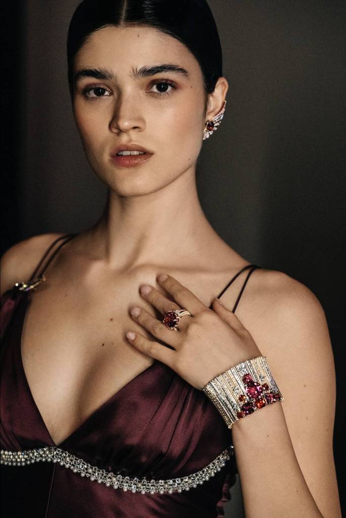 Francesca Amfitheatrof Designs a Jeweled Watch for Louis Vuitton