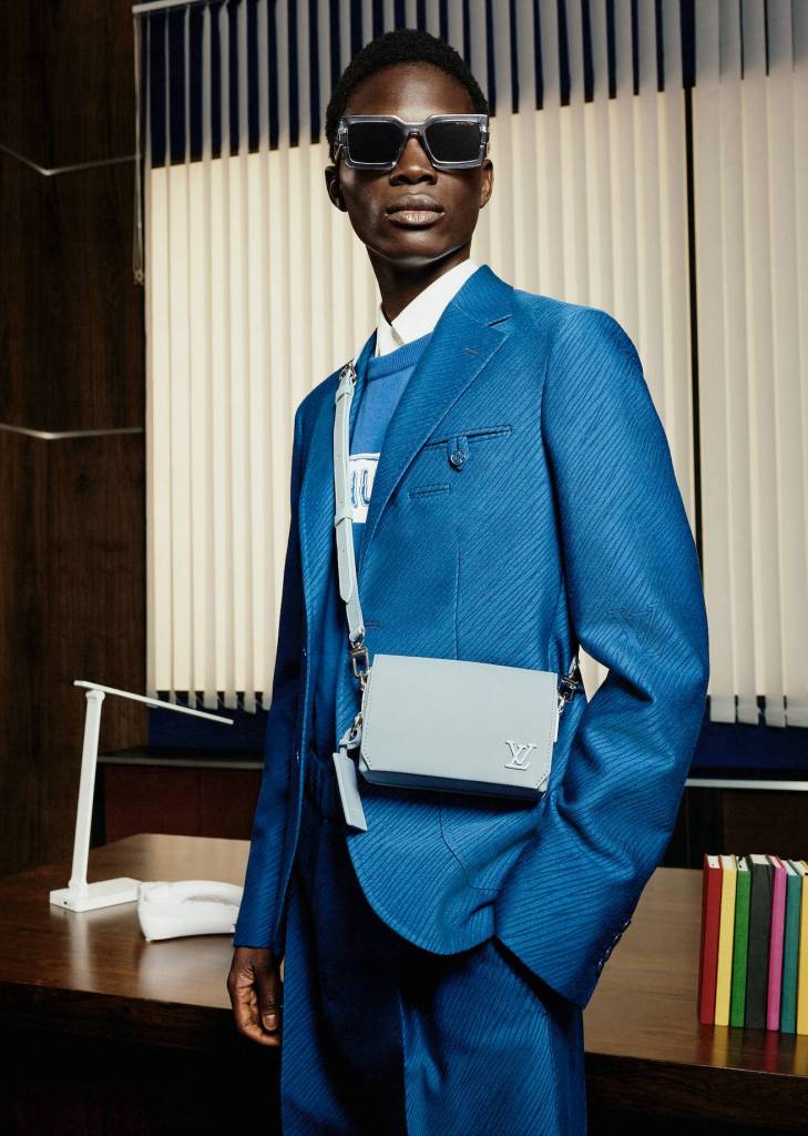 Louis Vuitton Monogram Embossed Suede Jacket