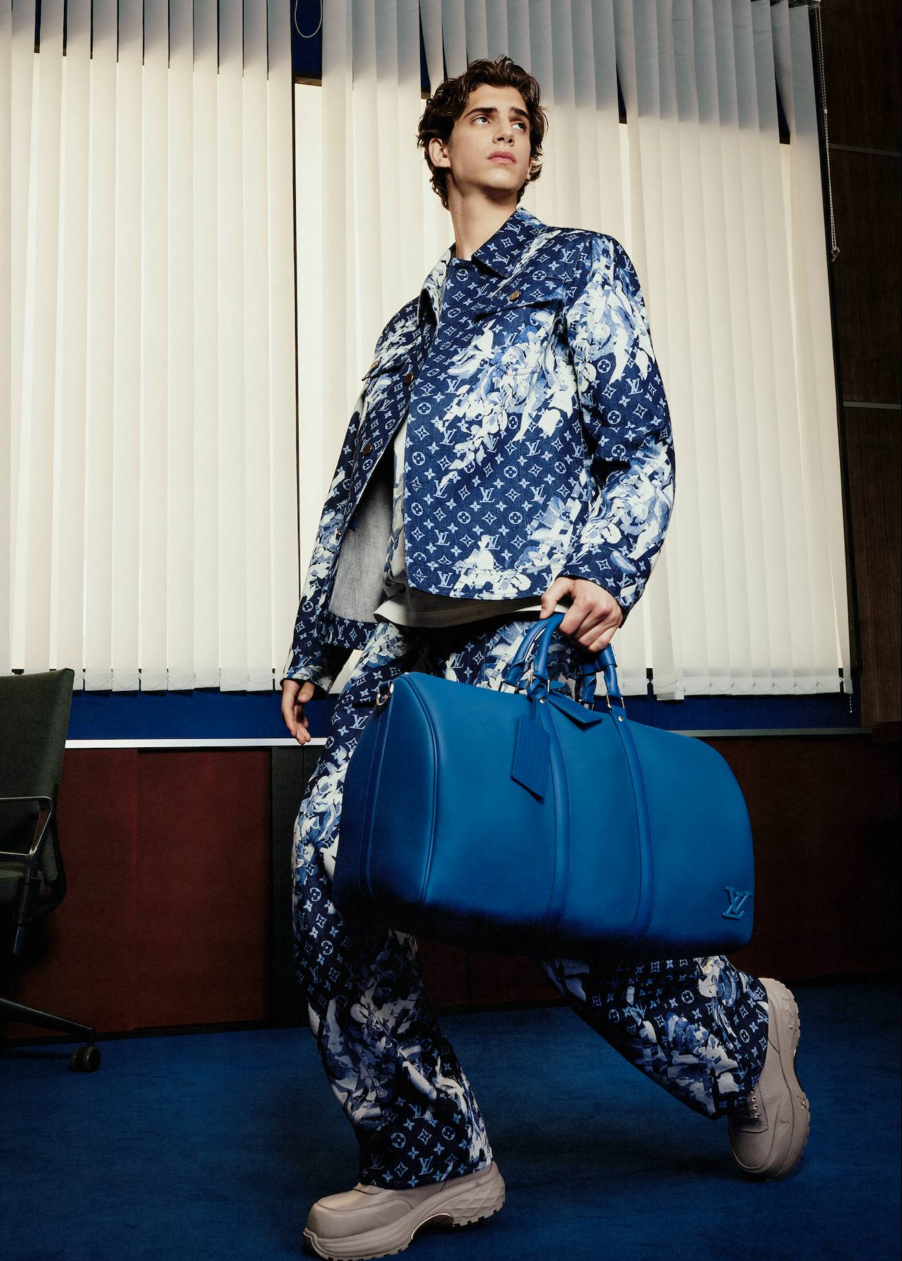 Shoulder Bag Blue Lv Sling Bags, For Casual Wear
