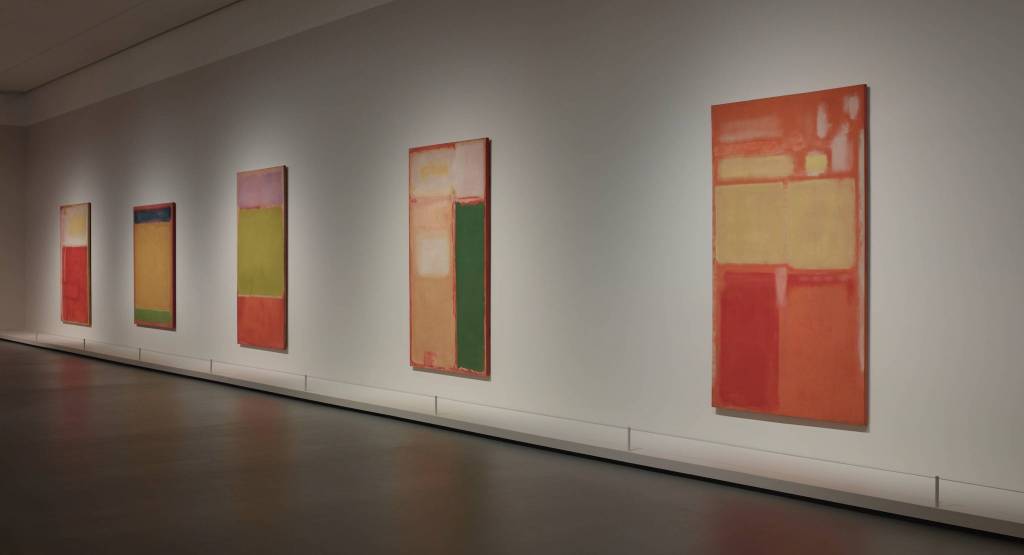 OPENING OF THE EXHIBITION DEDICATED TO MARK ROTHKO AT THE LOUIS VUITTON  FOUNDATION