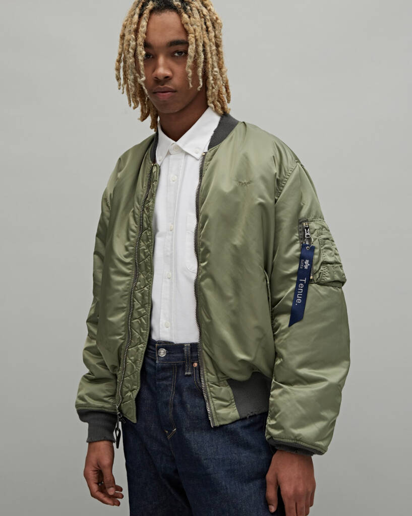 ALPHA INDUSTRIES’ SUBCULTURAL ICONIC MA-1 BOMBER REIMAGINED BY TENUE ...